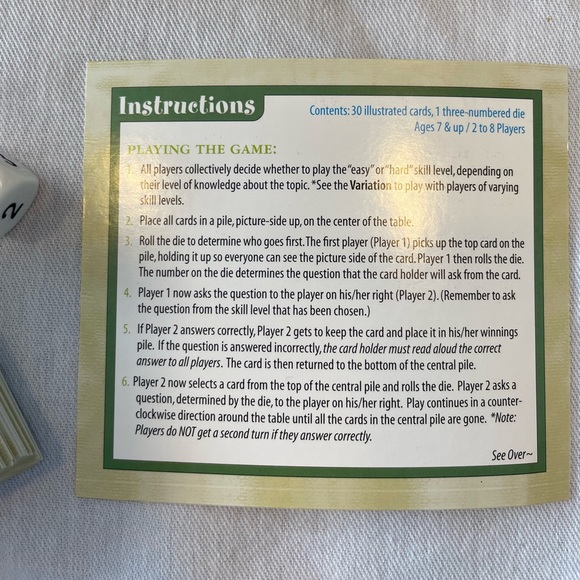 Rare Professor Noggin game w/ theme of Horses. Opened/never used. Out of print. - Picture 4 of 7